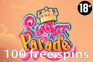 100 Sugar Parade free spins