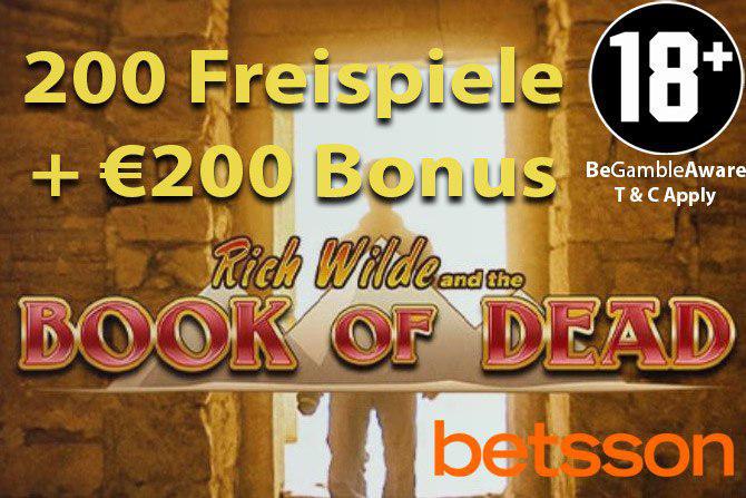 200 book of dead freispiele