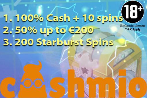 Cashmio freispiel bonus