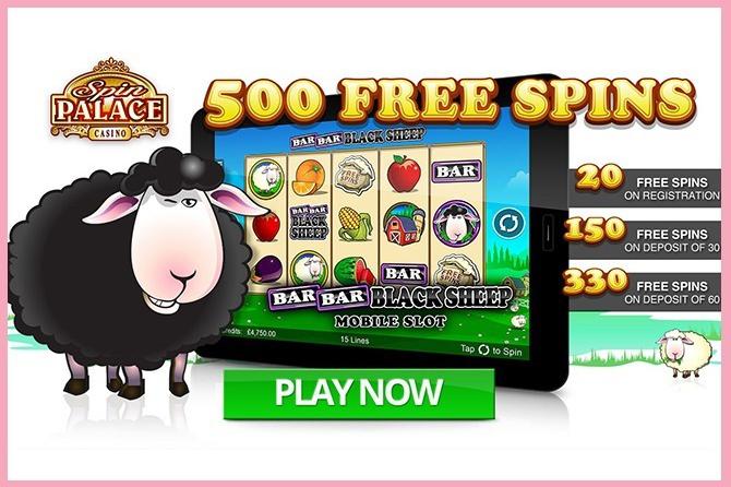 500 Bar Bar black sheep Freispiele bei SpinPalace
