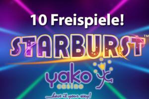 10 Starburst Freispiele Yako Casino
